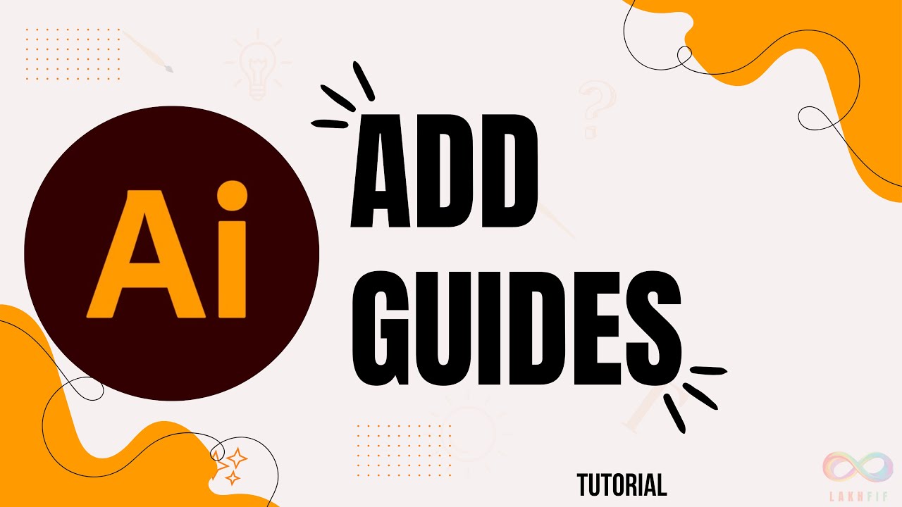 How to add guides in Illustrator - YouTube