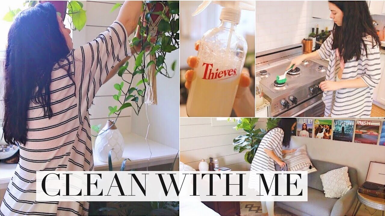 ALL DAY CLEAN WITH ME! Cleaning Routine Motivation!