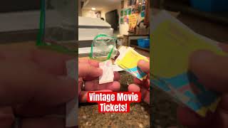 Checkout this cool lot of vintage movie ticket stubs. #titanic #movieticketstub #ticketstub