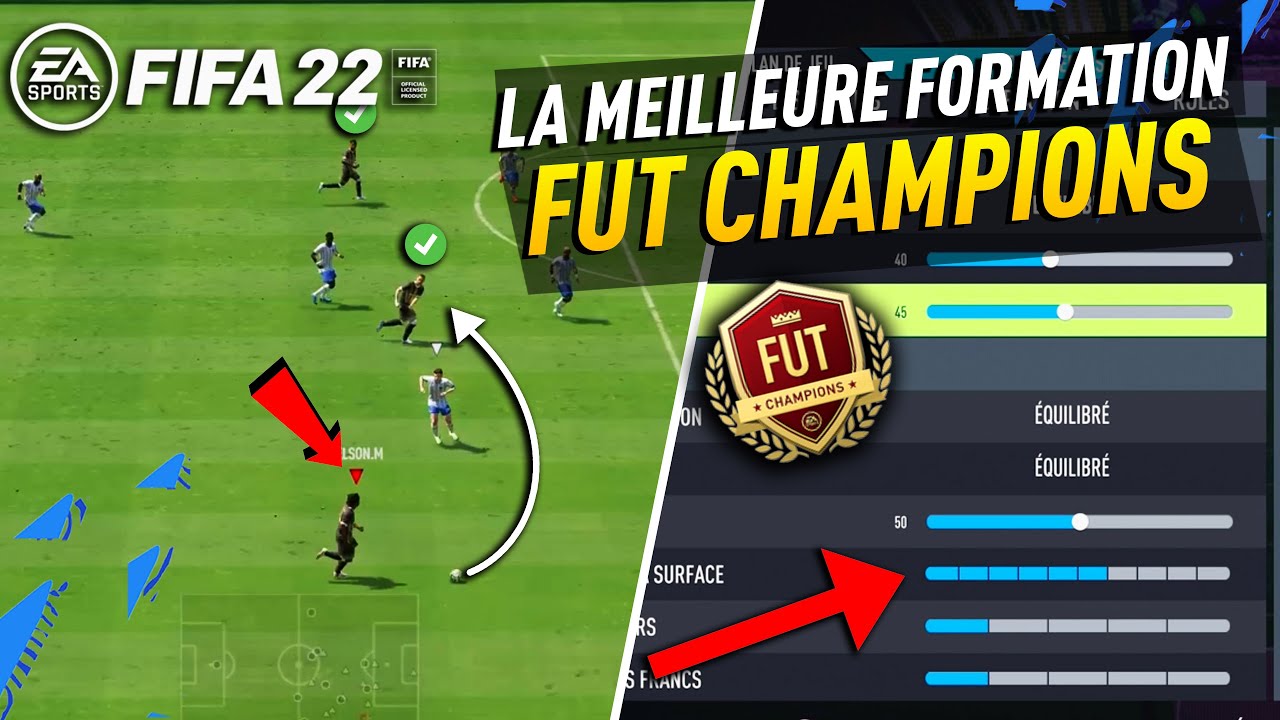 TUTO FIFA 22 La MEILLEURE FORMATION pour FUT CHAMPIONS + TACTIQUES