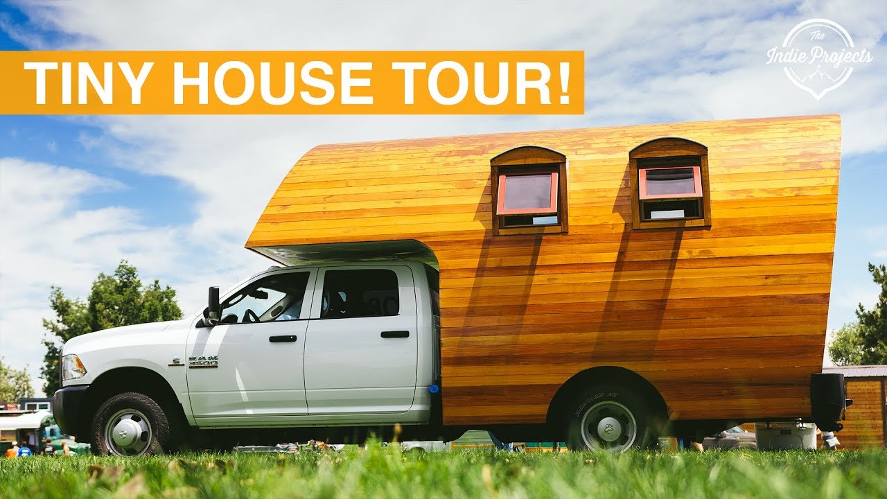 Tiny House Festival Tour Colorado USA Van Life Series YouTube
