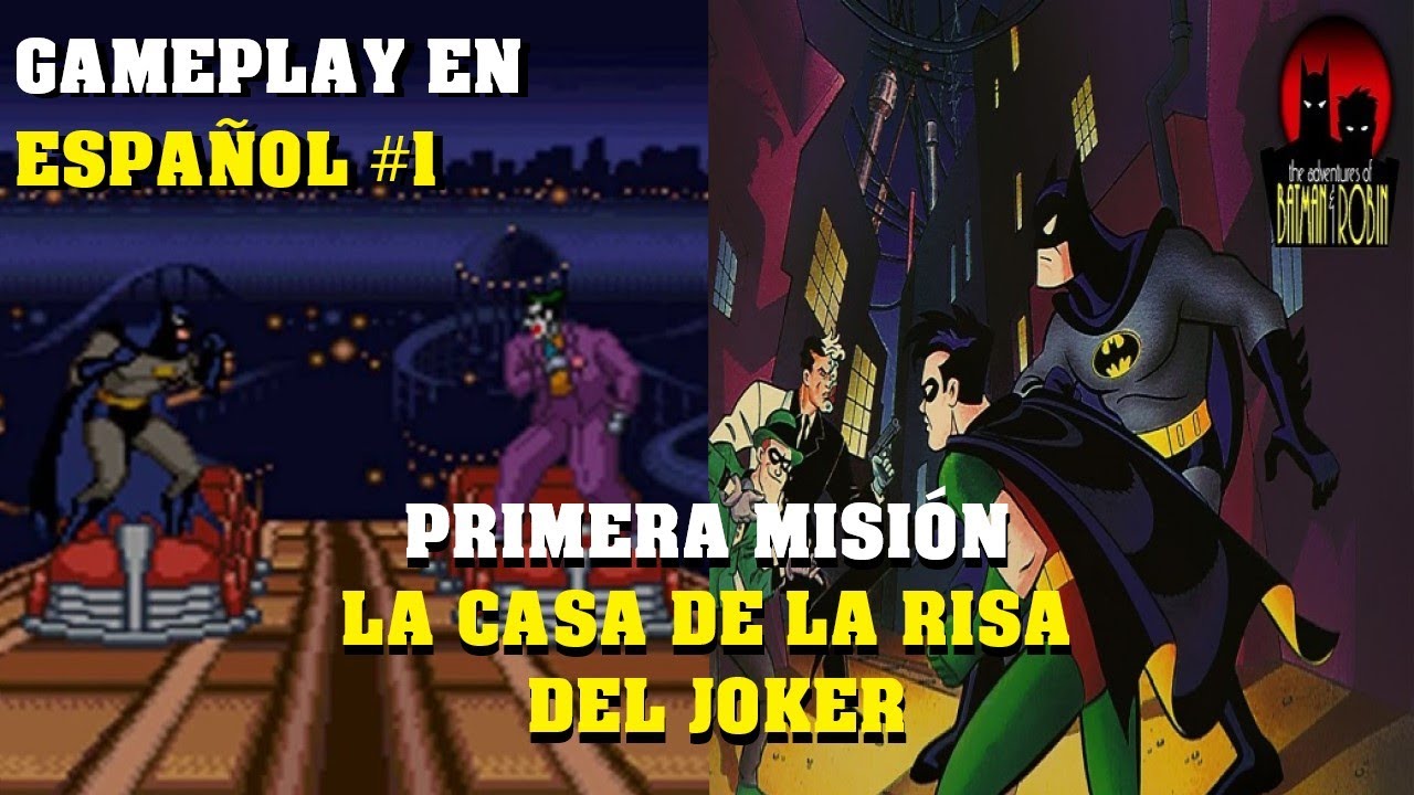 GAMEPLAY THE ADVENTURES OF BATMAN & ROBIN #1 (SNES) | GAMEPLAY EN ESPAÑOL -  YouTube