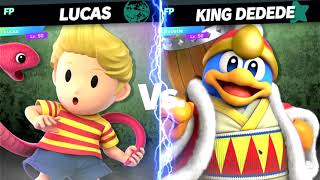 Super Smash Bros Ultimate Amiibo Fights – EX Lucas vs Dedede