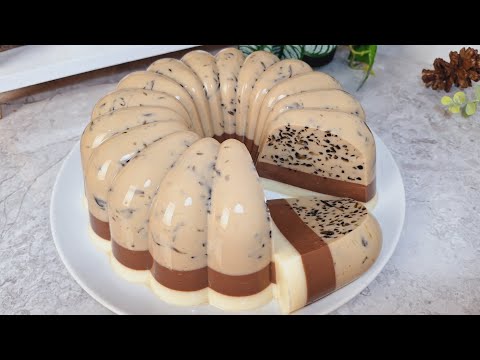 Resep Puding Coklat Cappucino Cincau