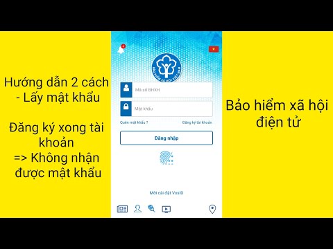 Video Hướng dẫn lấy mật khẩu VssID trường hợp đăng ký xong... - YouTube