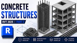 Concrete Structures In Revit - Part 2(Modelling of Rebar in Columns, Walls & slabs / Rebar Display)