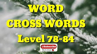 Information WORD CROSSWORDS  LVL 78-84|GAMES|Analyn Talosa Vlog Guide