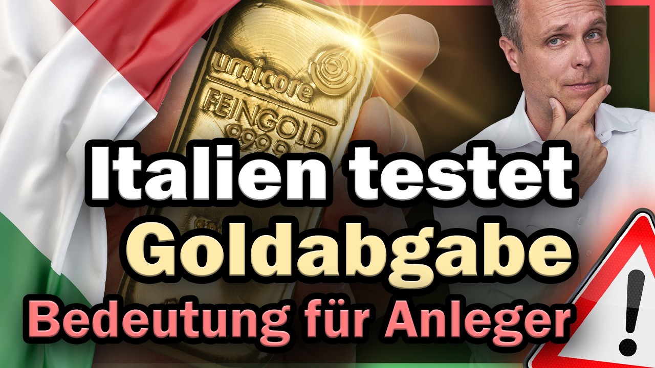 Goldabgabe in Italien: Warnsignal für deutsche Goldbesitzer?