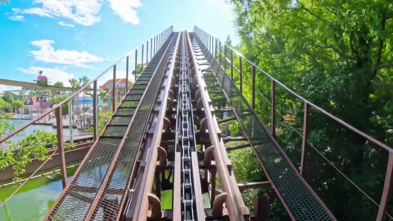 ジェットコースター on-ride 4K POV (乗車映像) / ナガシマスパーランド
