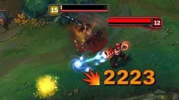 TRYNDAMERE 100% CRIT IS UNSTOPPABLE - League of Legends