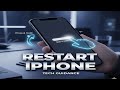 How to restart i phone #youtube #ihpone #iphone12 
