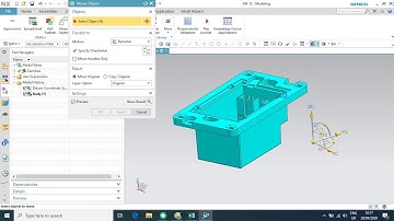 NX DI CHUYỂN KHỐI VỀ GỐC TỌA ĐỘ ĐÚNG CHUẨN