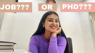 Job or Phd??? What to choose or do next? Researcher or Assistant Professor