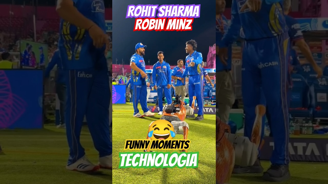 Funny moments ipl 2025//rohit sharma & robin minz 