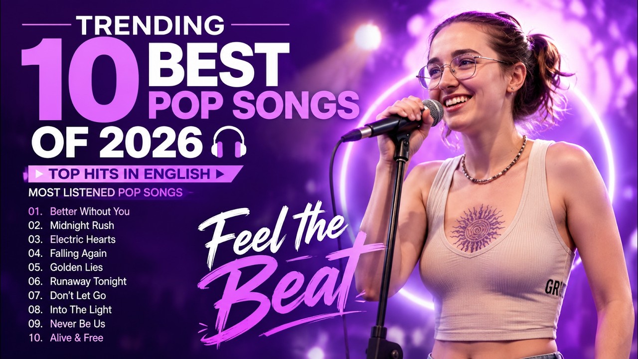 20 Best Pop Songs of 2026 💔 Top Hits in English  || The Most Listened Pop Songs in 2026  (vol 25)