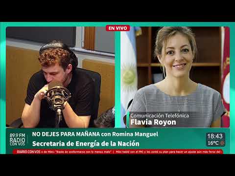 Flavia Royon - Secretaria de Energía de la Nación | No Dejes Para Mañana