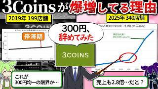 3COINSが儲かる理由