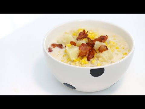 How to Make THE BEST Corn Chowder | RECIPE | Simple and East Corn Chowder Soup