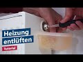 Heizkörper entlüften – Tutorial