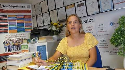 A Level Computer Science at Oxford College of Education