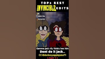Ranking Unexpected Invincible Edits PART 7 #unexpectededit #invincible #goviral #blowthisaccountup