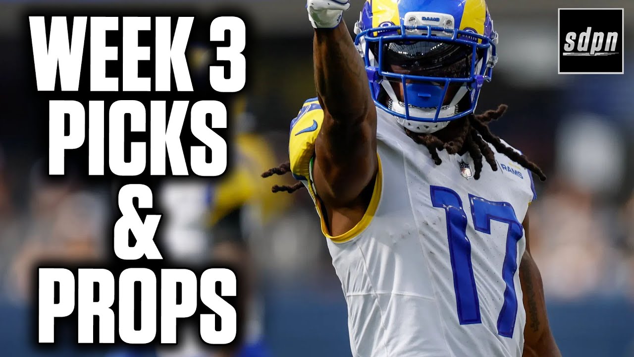 NFL Week 3 Picks, Player Props & Best Bets | Drew & Stew