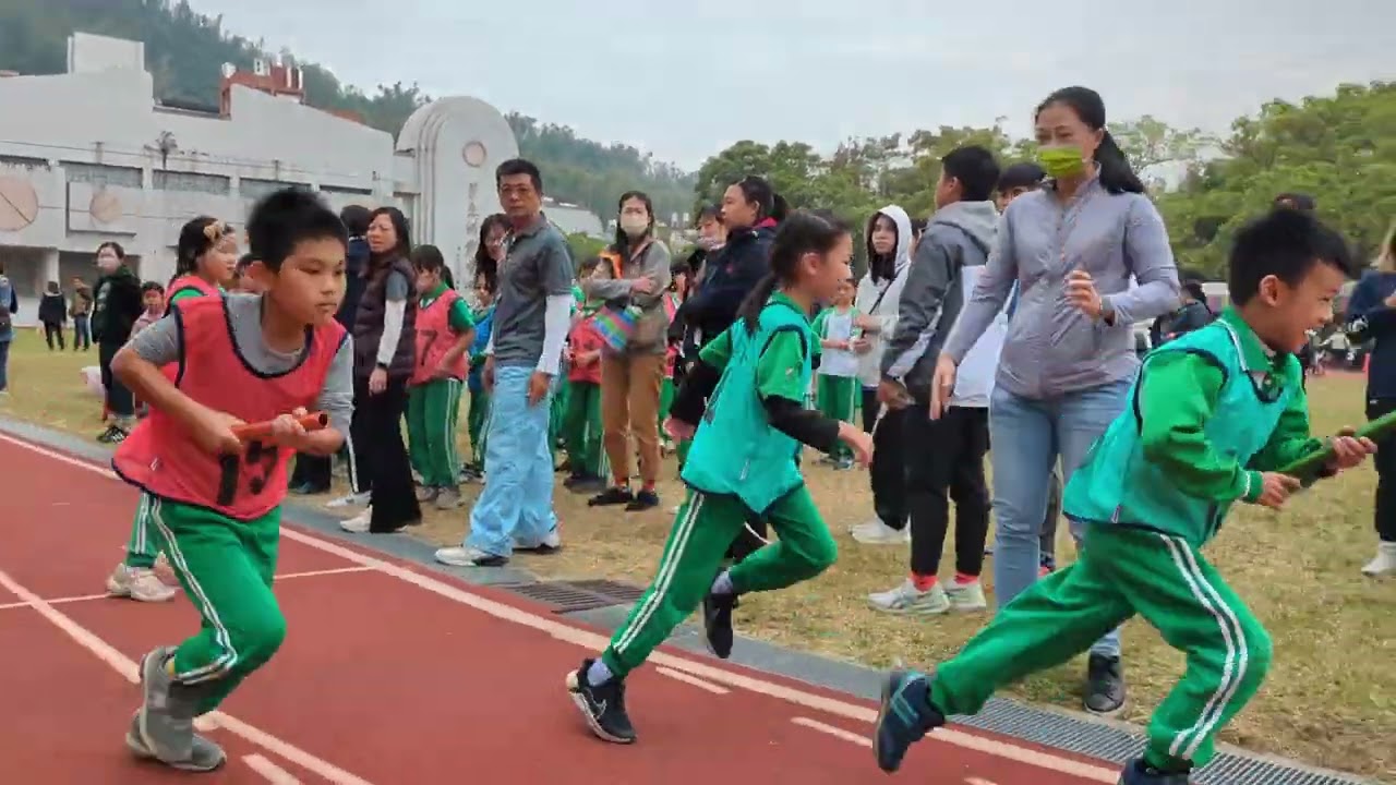 2024虎山國小第31屆校慶運動會／三年級大隊接力／113.12.14