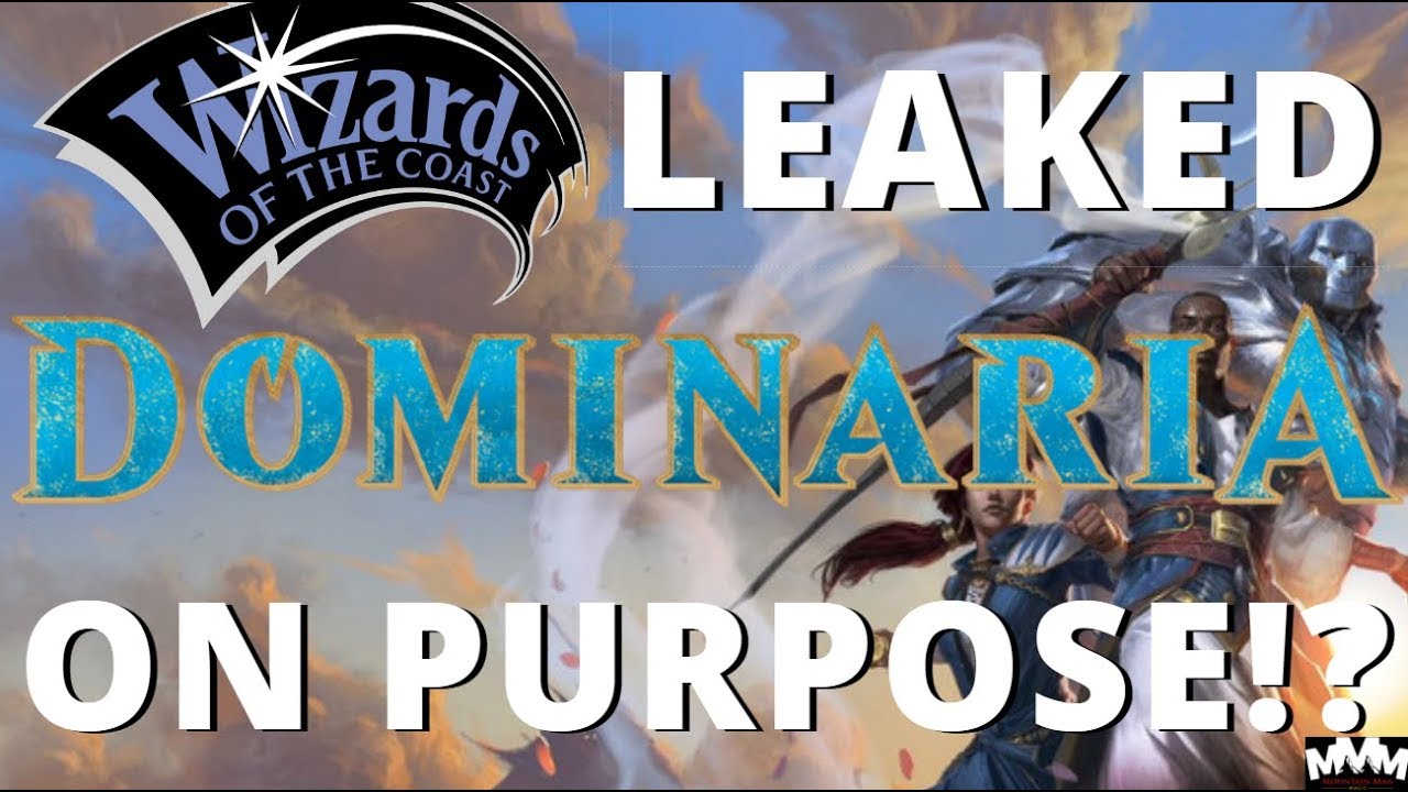 Did Wizards Leak Dominaria On Purpose!?