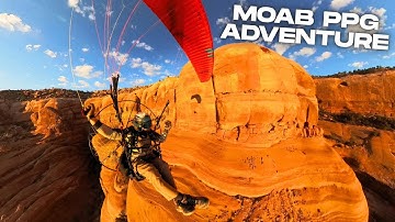 This Is The COOLEST Place To Fly Paramotors EVER... (Moab, Utah)