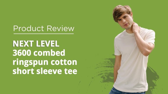 Next Level 3600  Men's Cotton Short Sleeve Crew - Awkward Styles