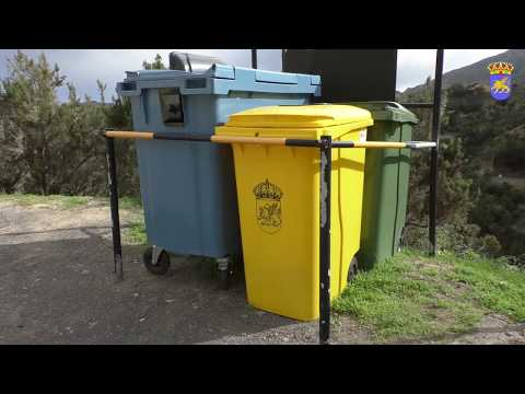 El ayuntamiento de Agulo incrementa el número de contenedores de reciclaje