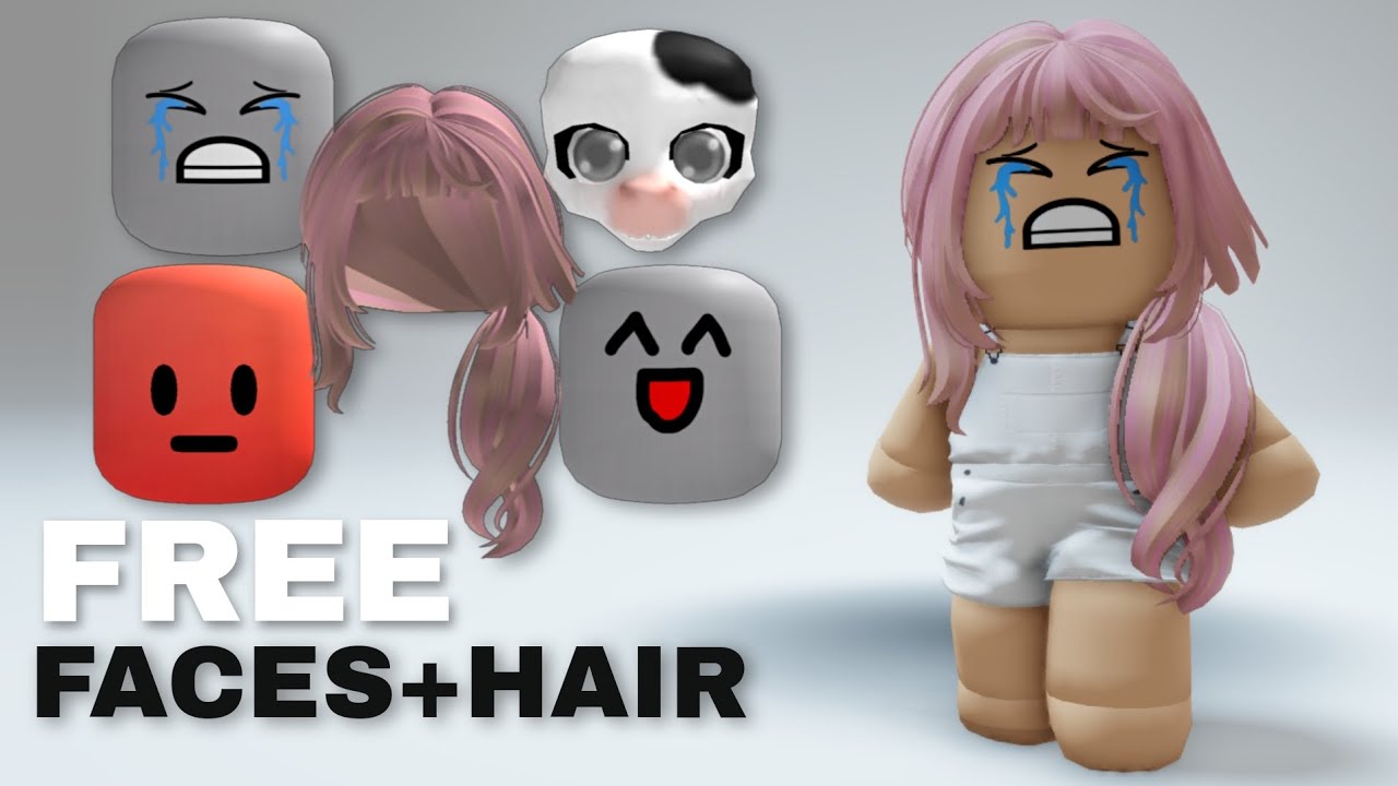 new hair!! its so cute aghh 😵‍💫#robloxfreeitem #robloxtiktok