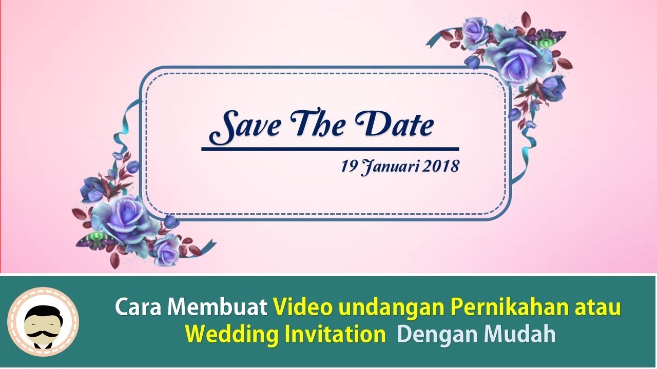 30 Undangan Digital Pernikahan Contoh Desain Online Gratis