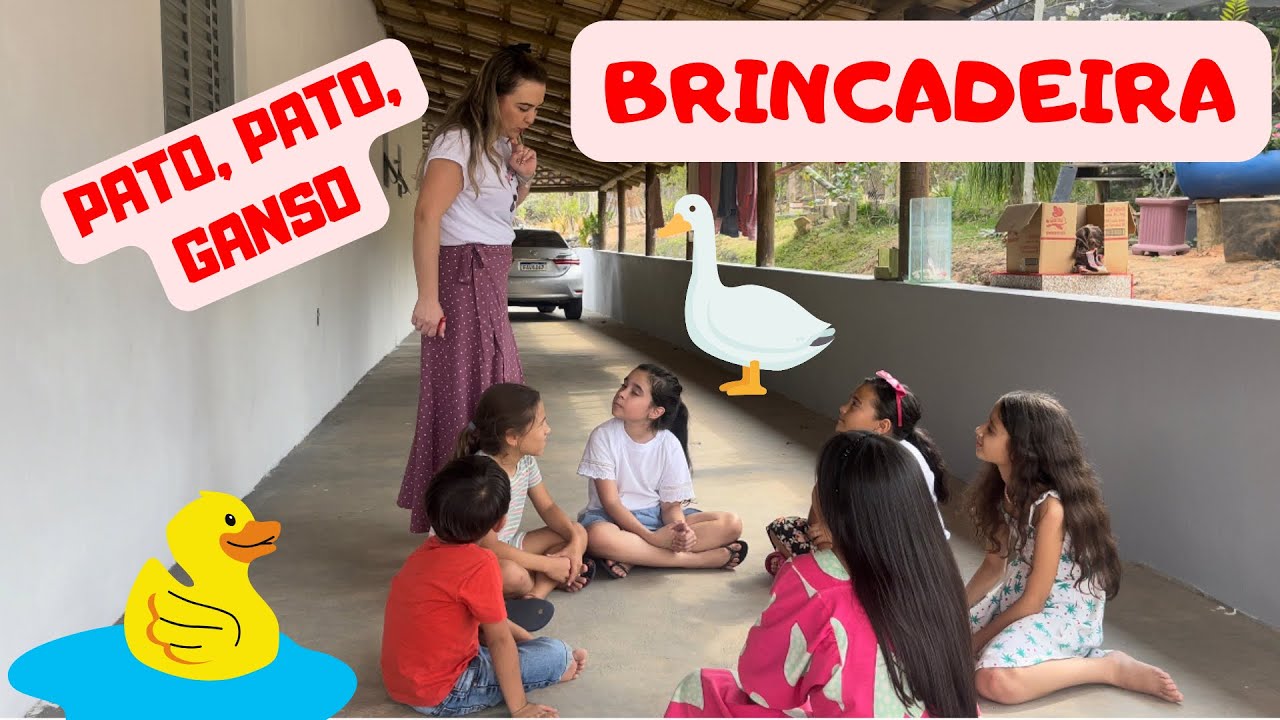 Brincadeira: Pato, pato, ganso   #brincadeiras