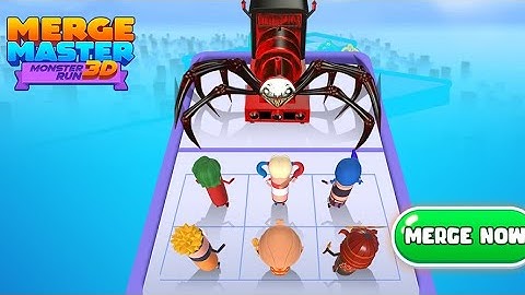 MAX LEVEL in Merge Master Monster Run 3D - Walkthrough Android, iOS