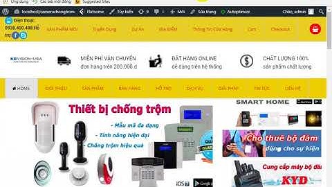 Souce code bán camera an ninh chống trộm chuyên nghiệp đầy tính năng tối ưu seo