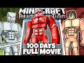 I Survived 100 Days as a TITAN SHIFTER in Minecraft! [FULL MOVIE]