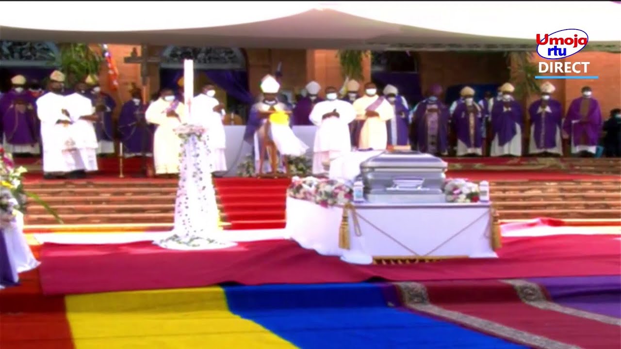 Intégralité de la Messe de funérailles de Mgr Jean Pierre TAFUNGA du 09 avril 2021