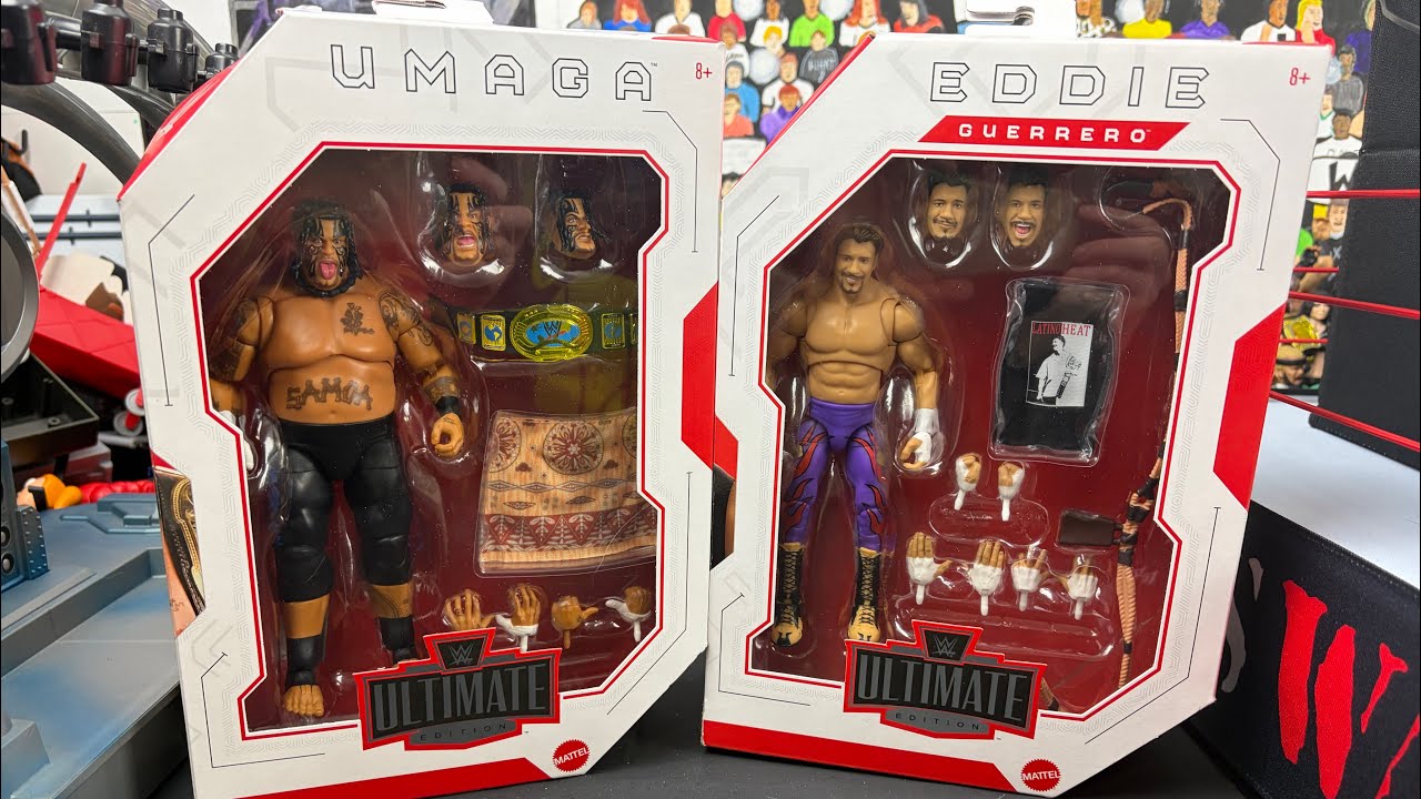 WWE Eddie Guerrero & Umaga DOUBLE Ultimate Edition Unboxing & Review! Deadman's Deliveries Ep. 126