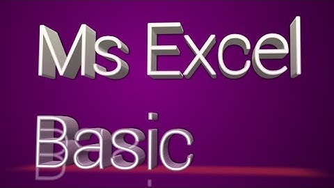 Ms excel Basic. how to merge cell and other function with rashid jinnah subscribe for more