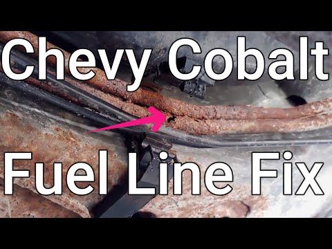 Chevy Cobalt Leaking Fuel Lines Fix! | EASY!
