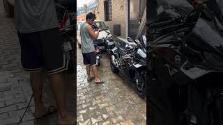 #bmw #bmws1000rr #alexkardam #wheelie #stunt #race #publicreaction #motogp #coldstart #flyby