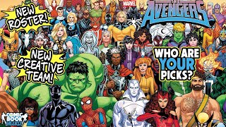 Assemble Your Avengers Roster And Creative Team