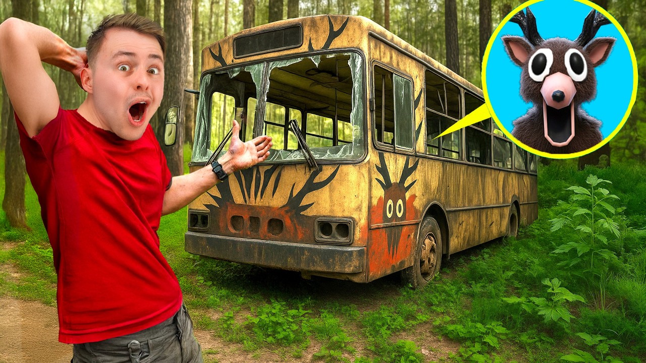Я НАШЕЛ АВТОБУС ВСЕХ ОЛЕНЕЙ-МОНСТРОВ ИЗ 99 НОЧЕЙ В ЛЕСУ!