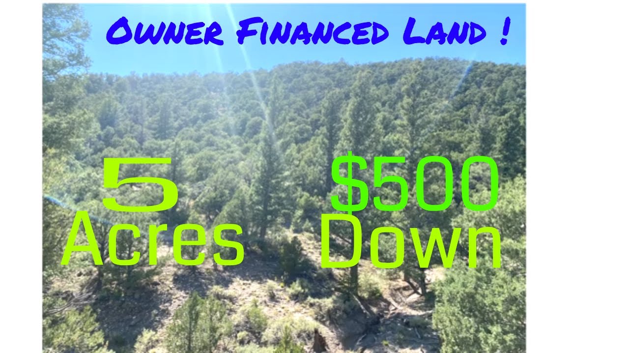 5 Acres Colorado Land for Sale Owner Financing YouTube