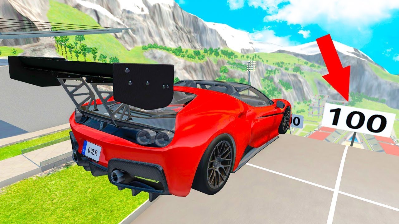 Самая быстрая машина beamng