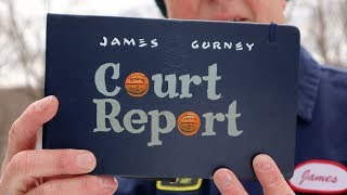 Sketchbook Flip-through Tour: "Court Report" screenshot 3