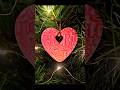 Christmas Tree Heart Decoration #polymerclay #easy #christmas #decoration #heart
