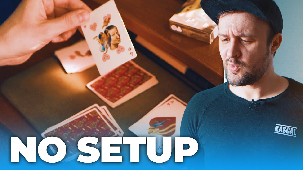 TOP 3 self-working CARD TRICKS with a twist