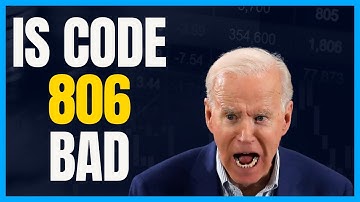 Is code 806 bad